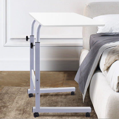 Space Saving Rolling Bedside Laptop Desk Table