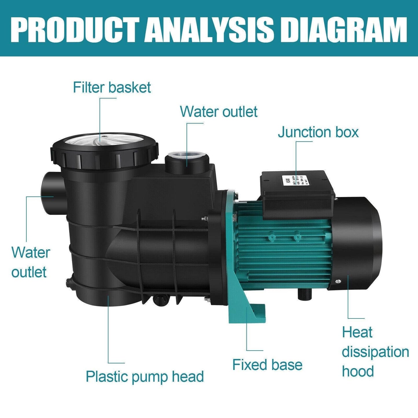 Powerful Above Ground Pool Water Pump
