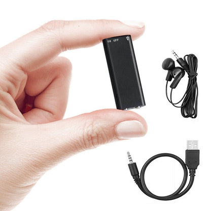 Small Spy Audio Recording Device - Halri
