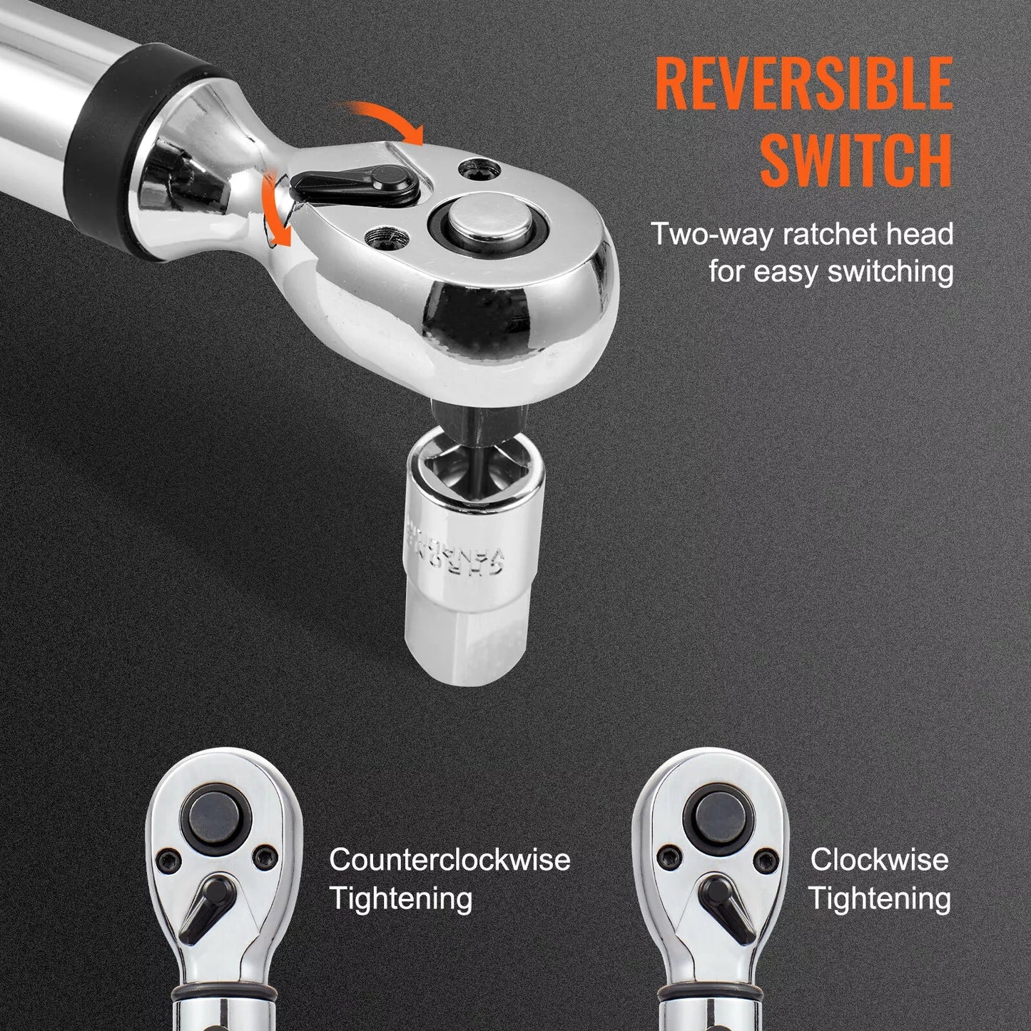 Heavy Duty 3/8 Digital Torque Wrench Set