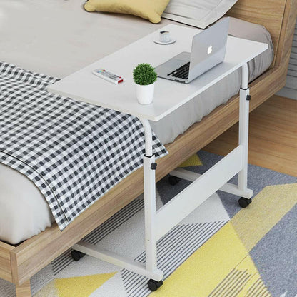 Space Saving Rolling Bedside Laptop Desk Table