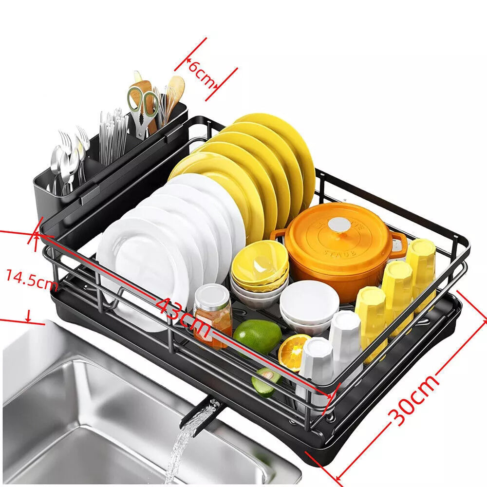 Space Saving Kitchen Dish Rack