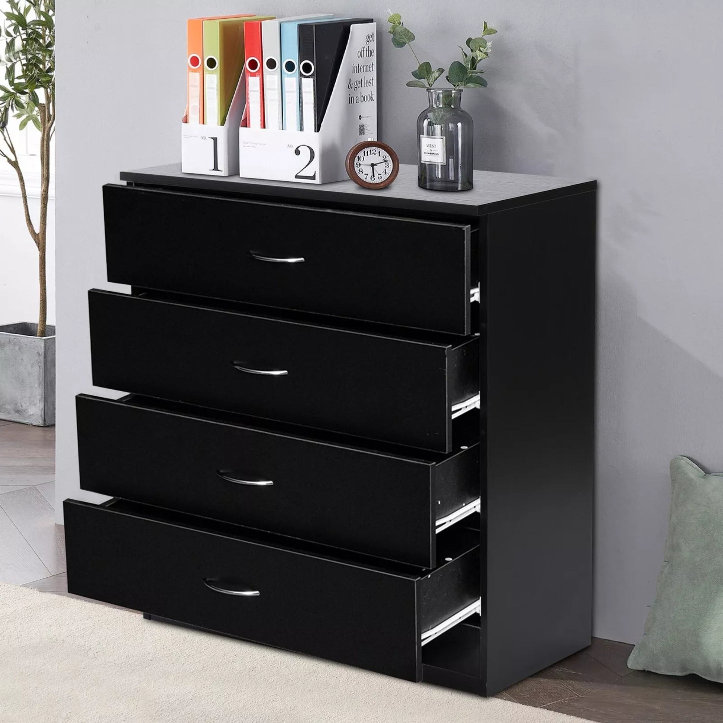Wooden Bedroom Storage Dresser - Halri