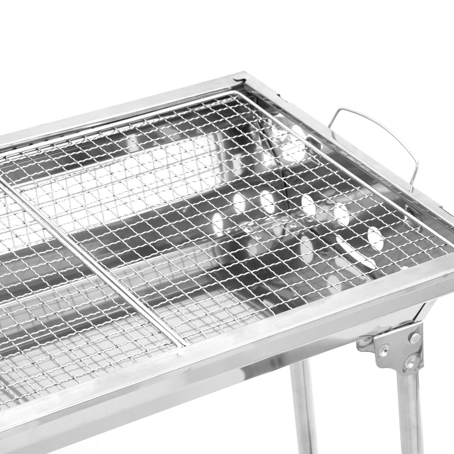 Compact Folding BBQ Charcoal Grill Set