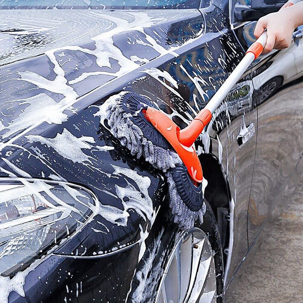 Flexible Dual Head Car Dusting Mop Brush
