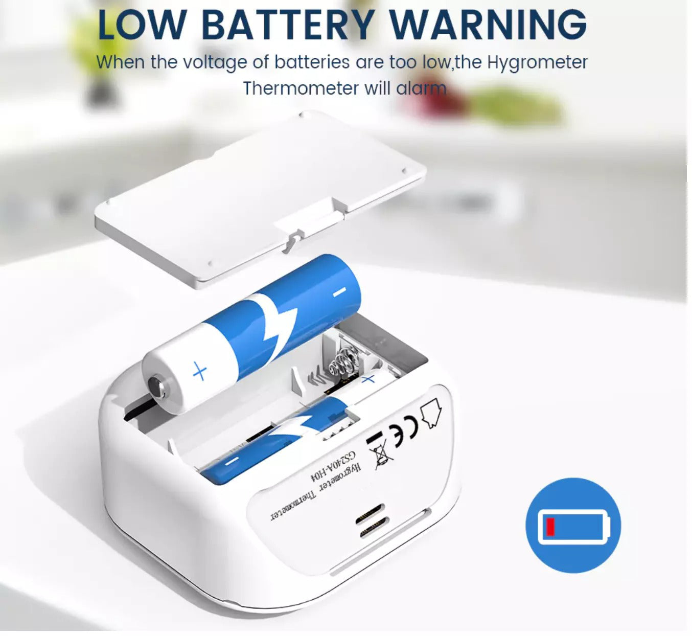 Wireless Digital Temperature Humidity Sensor