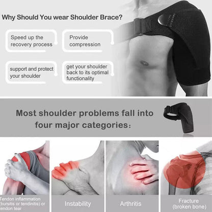 Comfortable Shoulder Support Strap Injury Relief