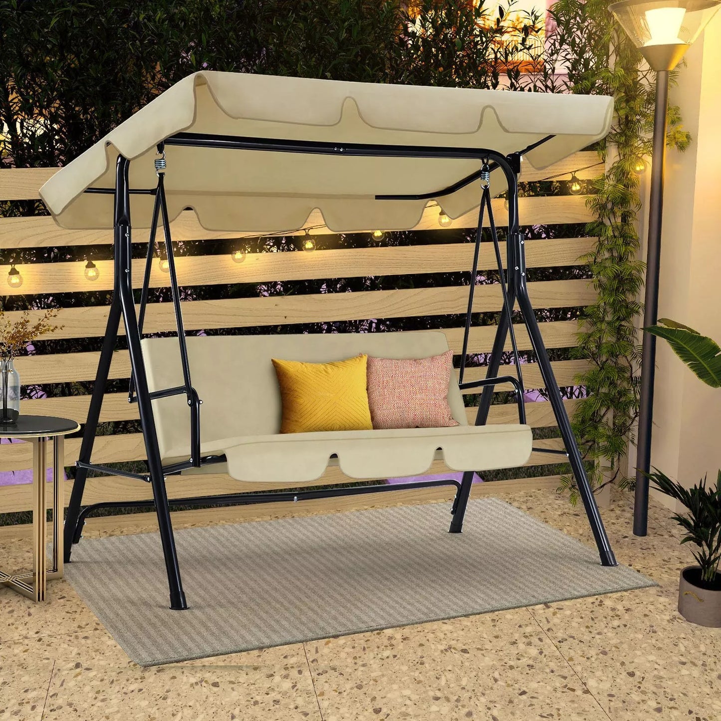 Outdoor Patio Swing Set