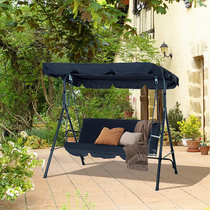 Comfortable Patio Swing With Frame - Halri
