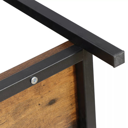 Outdoor Steel Fire Pit Table with Lid