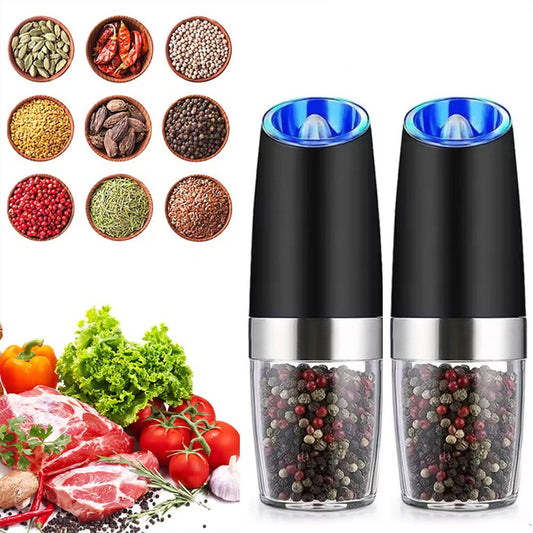 Automatic Salt Pepper Mill Set 2 Piece - Halri