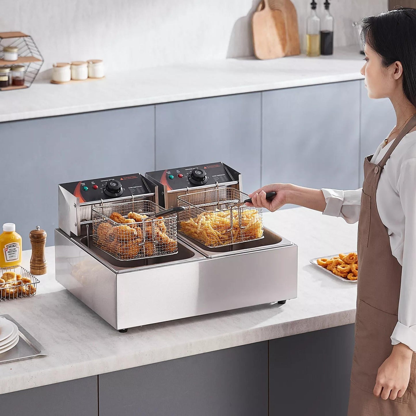 Large Electric Deep Fat Fryer
