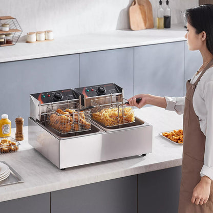 Large Electric Deep Fat Fryer