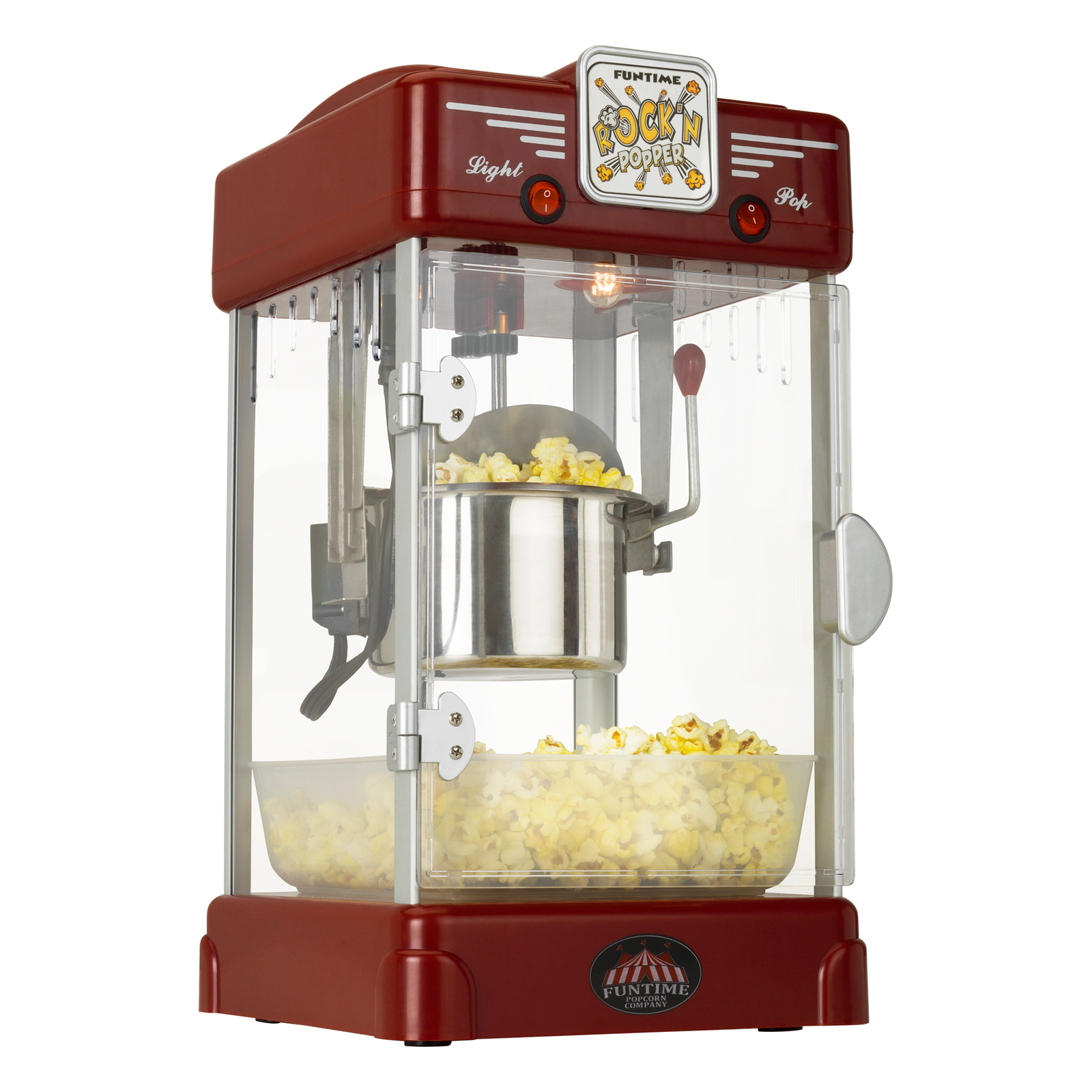 Compact Classic Popcorn Maker Machine - Halri