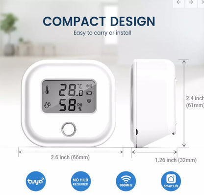 Wireless Digital Temperature Humidity Sensor