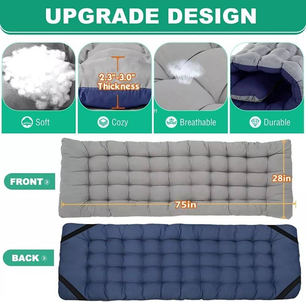 Portable Bed with Comfortable Mattress