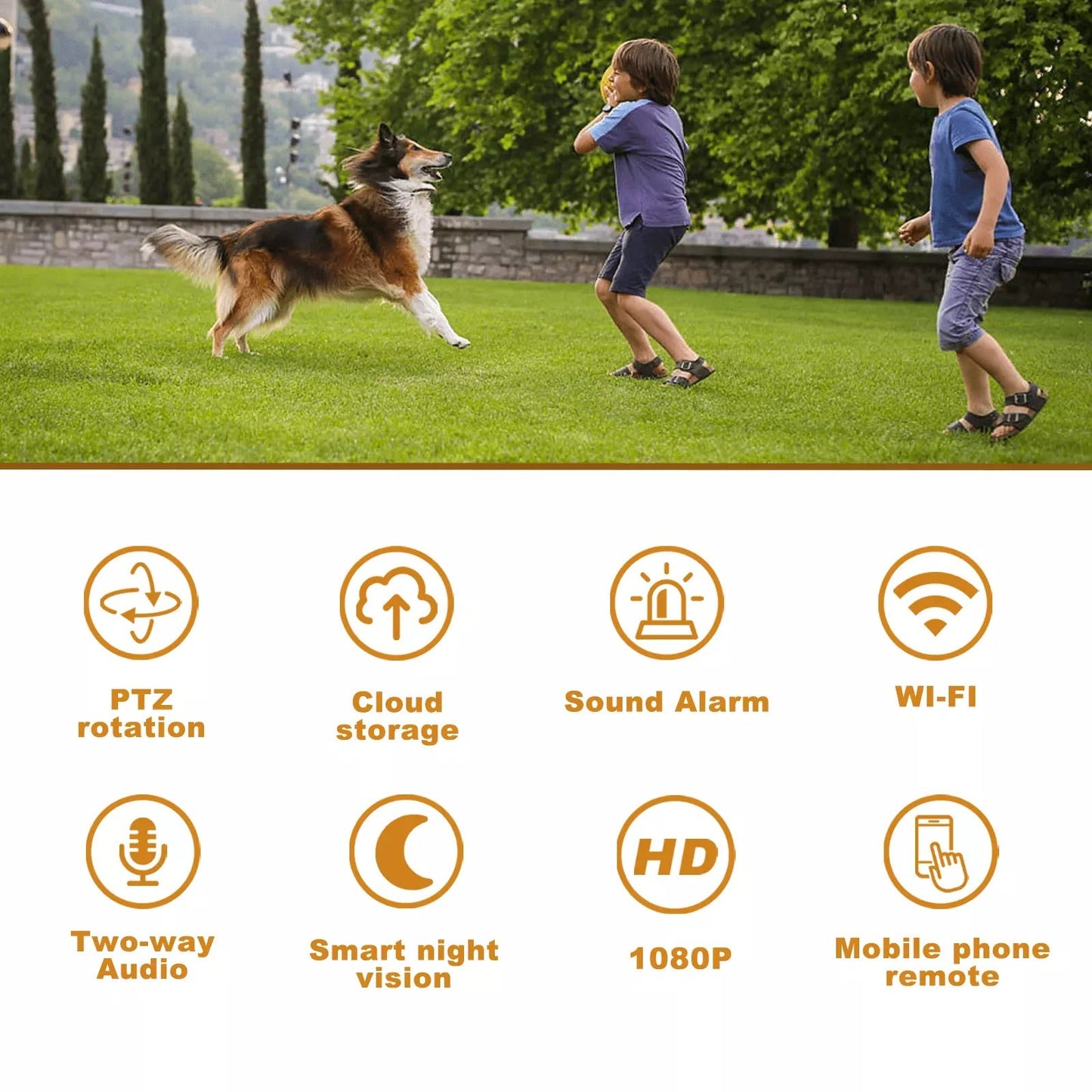 4K HD Wireless Home Security Camera System Kit
