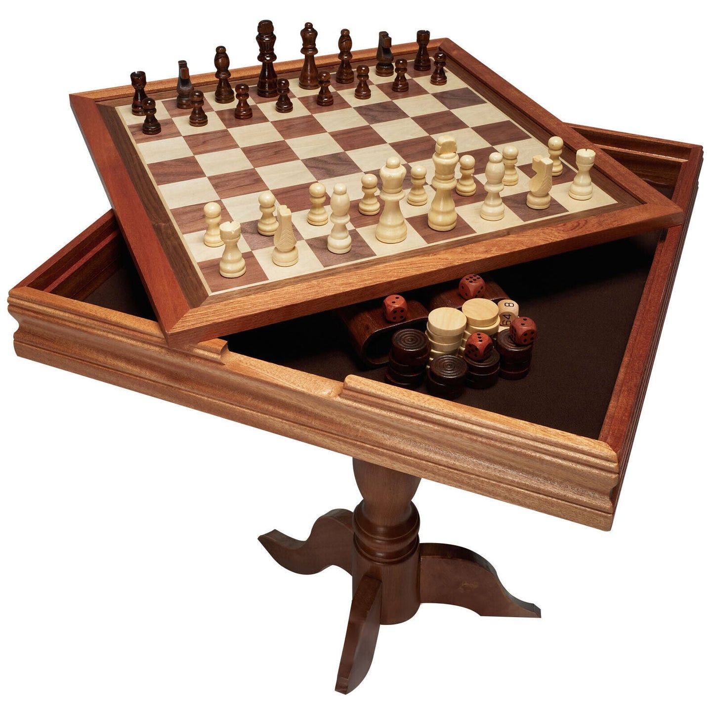 Classic Wooden Game Table