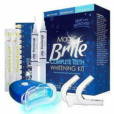Complete Teeth Whitening Kit At Home With LED Light Included - Until Times Up