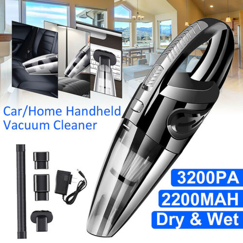 Compact Rechargeable Auto Vacuum Mini Car Cleaner