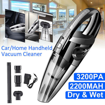 Compact Rechargeable Auto Vacuum Mini Car Cleaner