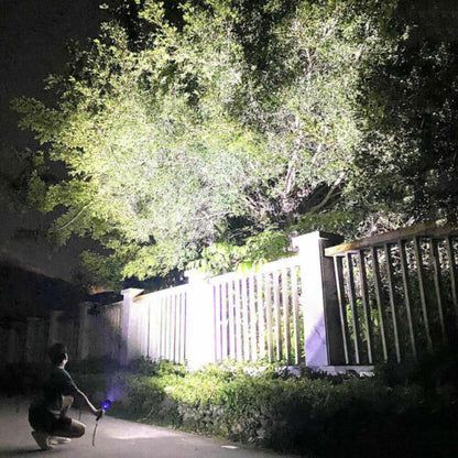 Bright LED Outdoor Flashlight - Rechargeable & Water Resistant