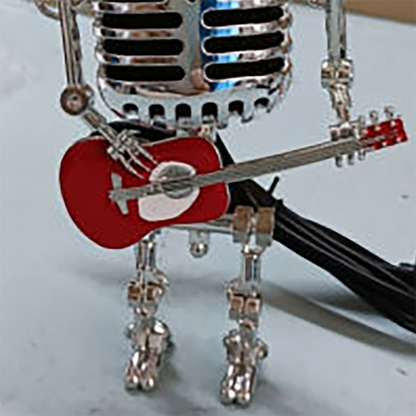 Vintage Style Robot Microphone