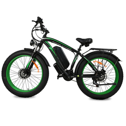Powerful Adult Electric Bicycle 1500W Fat Tire Ebike 48V
