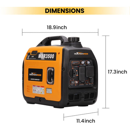 Quiet 3500W Portable Home Backup Power Generator