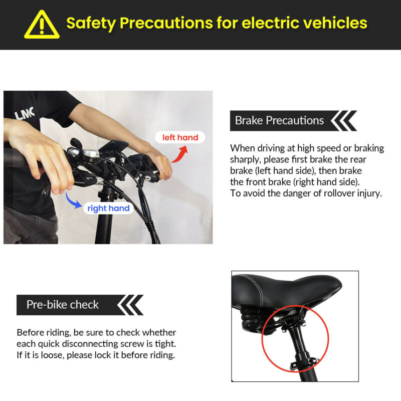Powerful Adult Electric Bicycle 1500W Fat Tire Ebike 48V