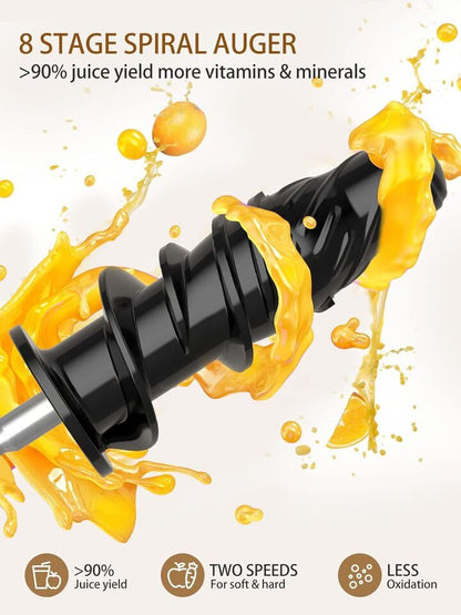 Quiet Slow Cold Press Juice Extractor Machine