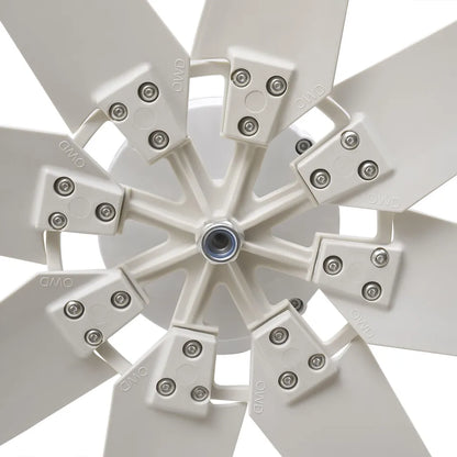 Quiet Home Wind Power Generator 8 Blade Turbine System