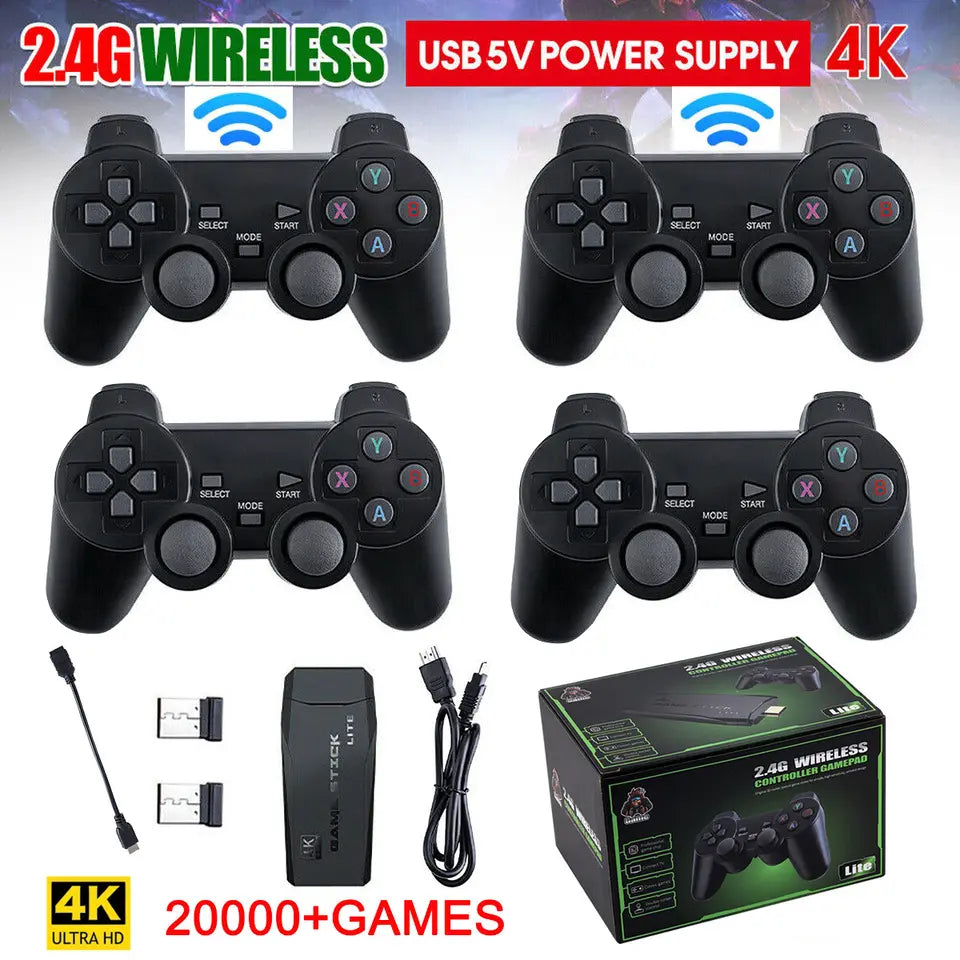 Classic Retro Game Console - 64GB HDMI TV Stick
