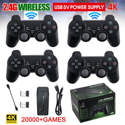 Classic Retro Game Console - 64GB HDMI TV Stick