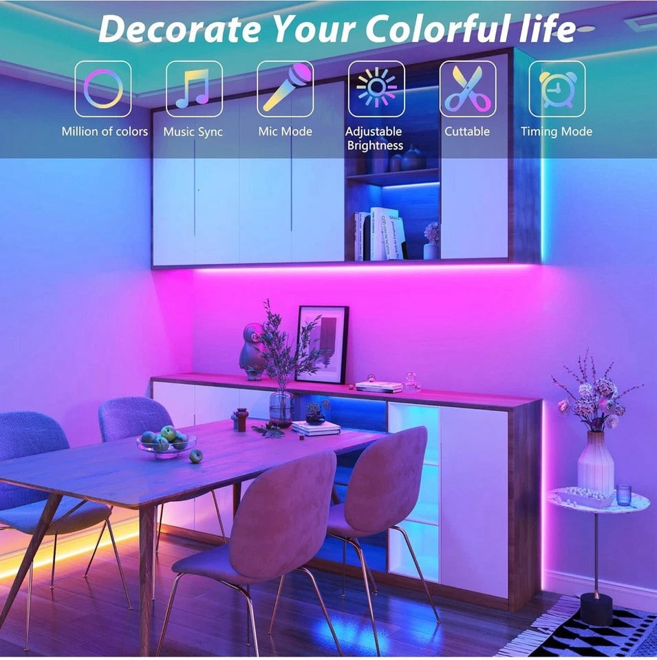 Color Changing LED Lights with Remote