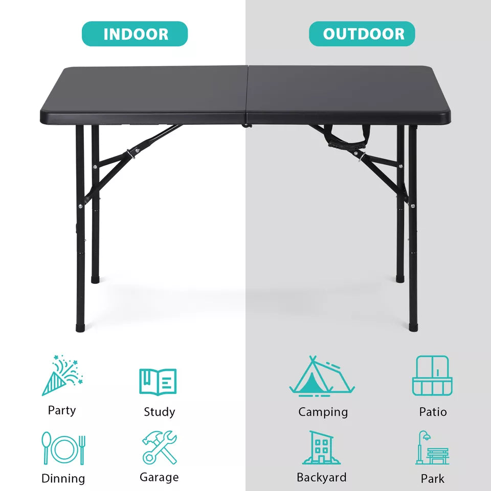 Compact 4FT Portable Party Table