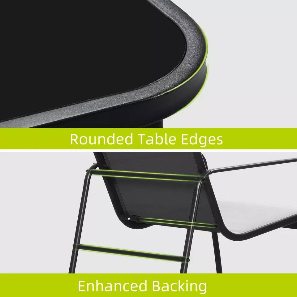 Garden Furniture Set with Table and Chairs