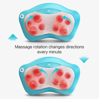 Relaxing Heat Massage Pillow for Neck and Back Pain