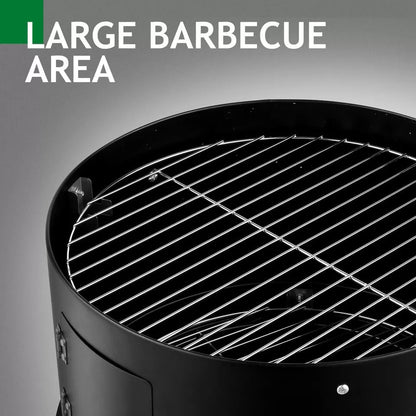 Outdoor Heavy Duty Coal BBQ Smoker Grill