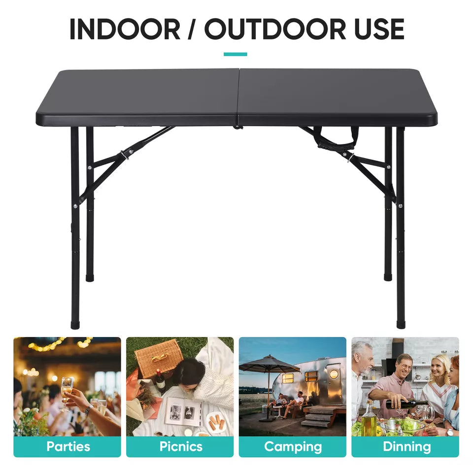 Compact 4FT Portable Party Table