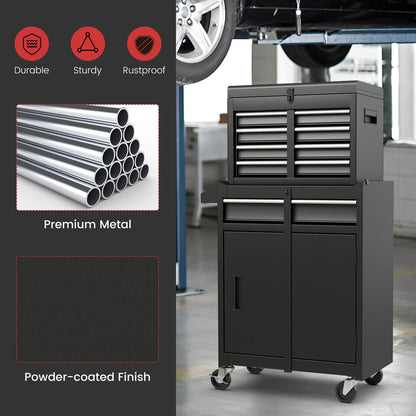 Portable Rolling Storage Toolbox