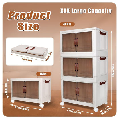 Foldable Plastic Storage Containers