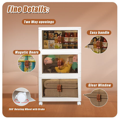 Foldable Plastic Storage Containers
