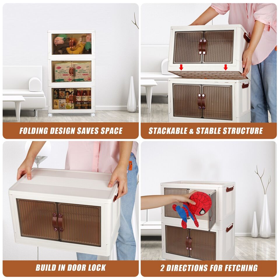 Foldable Plastic Storage Containers