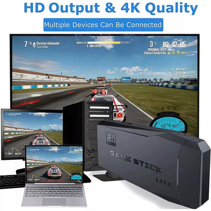 Classic Retro Game Console - 64GB HDMI TV Stick