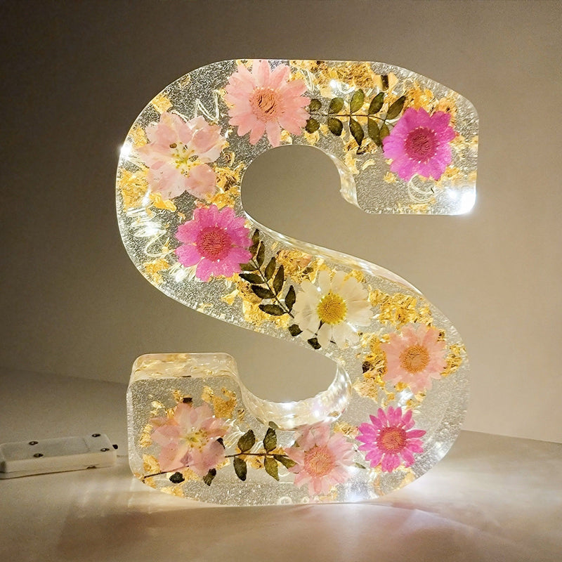 Pretty Floral String Table Lamp