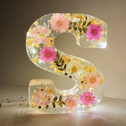 Pretty Floral String Table Lamp