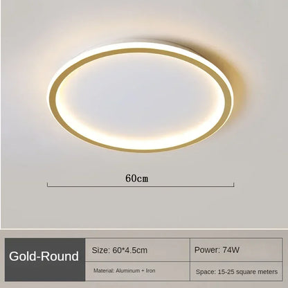 Classic White Round Ceiling Light