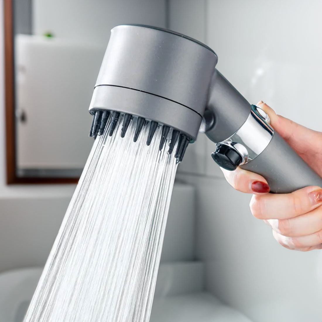 Powerful Shower Head with Filter and 3 Mode Settings - Halri