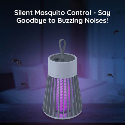 Compact USB Powered Mosquito Killer Lamp with LED Light